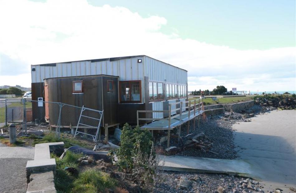 The Steampunk Cafe on Oamaru's waterfront it set to open for Labour Weekend. Photos by Rebecca Ryan.