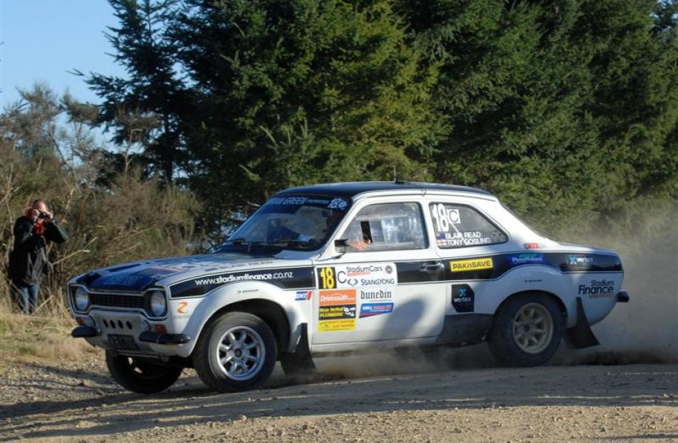 The Tony Gosling-owned Ford Escort Mk 1 that Greg Murphy will make his rally debut in at the...