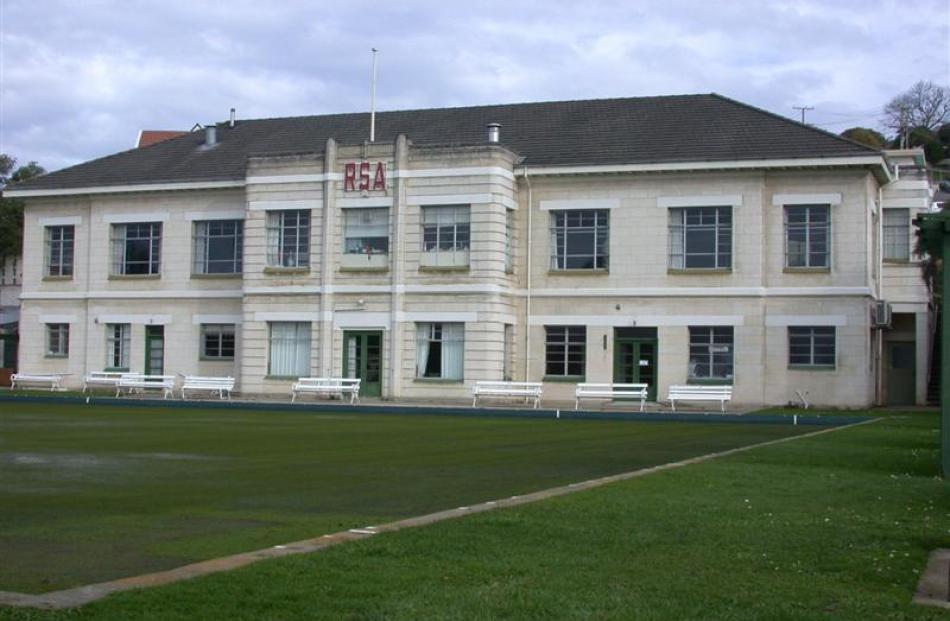 The two-storey North Otago RSA in Itchen St, Oamaru. Photo by David Bruce.