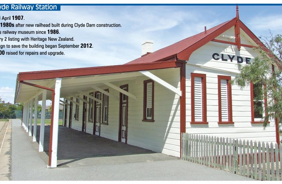 The upgraded former Clyde railway station might soon have a new tenant. Photo by Lynda van Kempen.