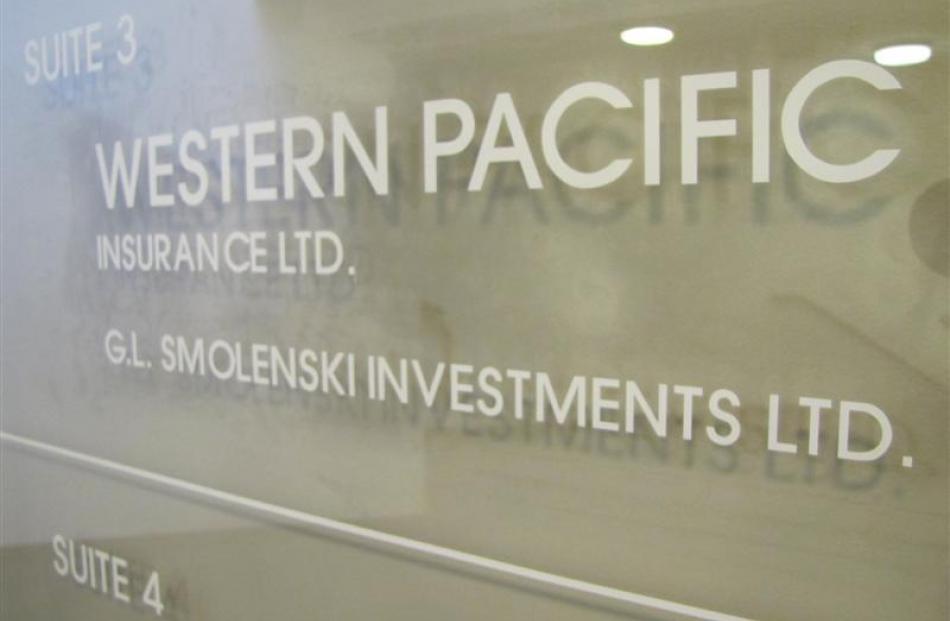 The Western Pacific Insurance saga continues. Photo by ODT.