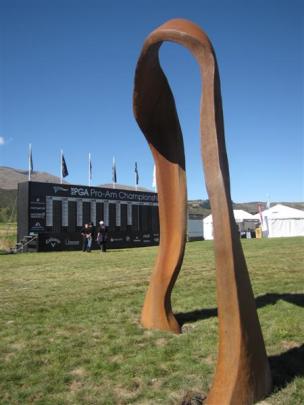 This Mark Hill sculpture takes pride of place within "The 19th".