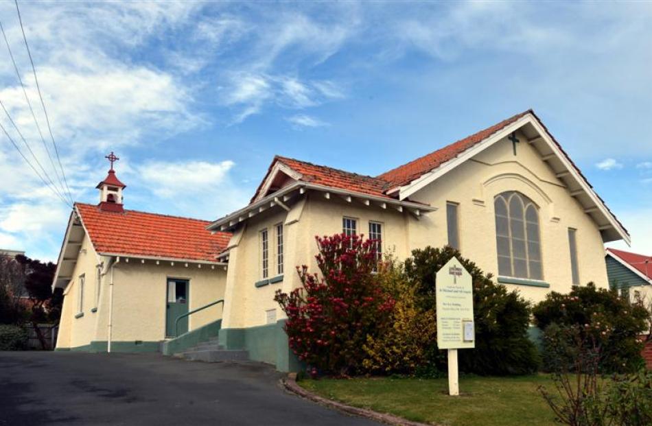 Times have changed for St Michael's Church in  Andersons Bay. Photos by Peter McIntosh.