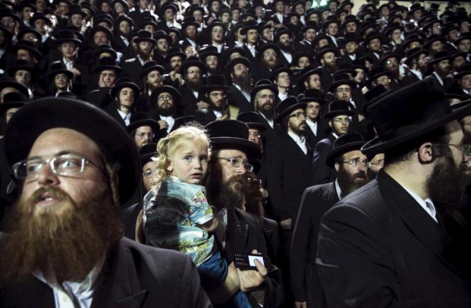 Ultra-Orthodox Jews, or Haredim. Photo by Reuters.