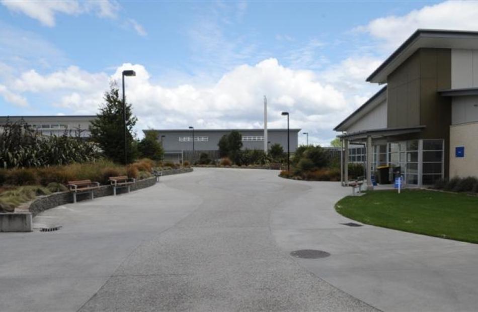 Unlike traditional prisons, the Otago Corrections Facility at Milburn has separate buildings set...