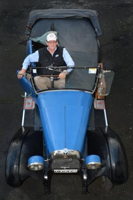 Vintage car enthusiast Keith Moore has restored this 1927 soft-top Willys Overland Whippet tourer...