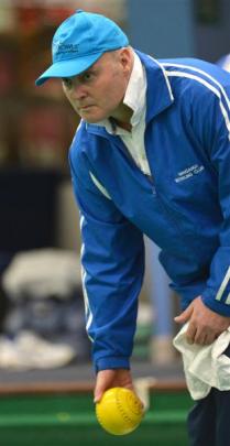 Wanganui twins Warrick and Cary Pinker won the pairs title at the Westpac Bowls Stadium yesterday...