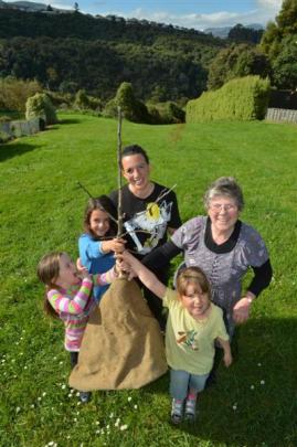 With a liberty apple tree to be planted in the community orchard planned for a Dunedin City...