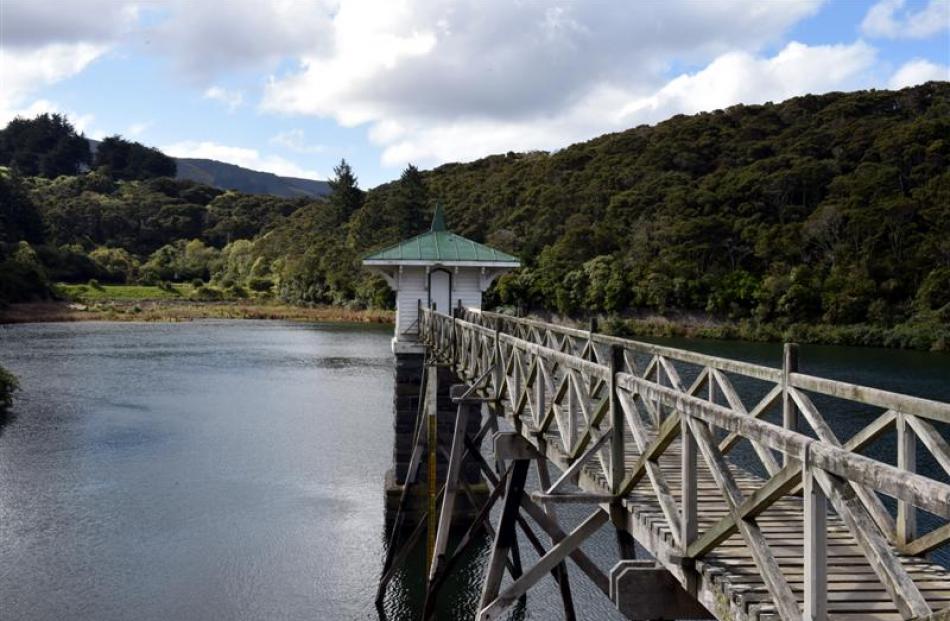 Work to refurbish Dunedin's Ross Creek Reservoir earth dam is set to expand. Photo by Gregor...