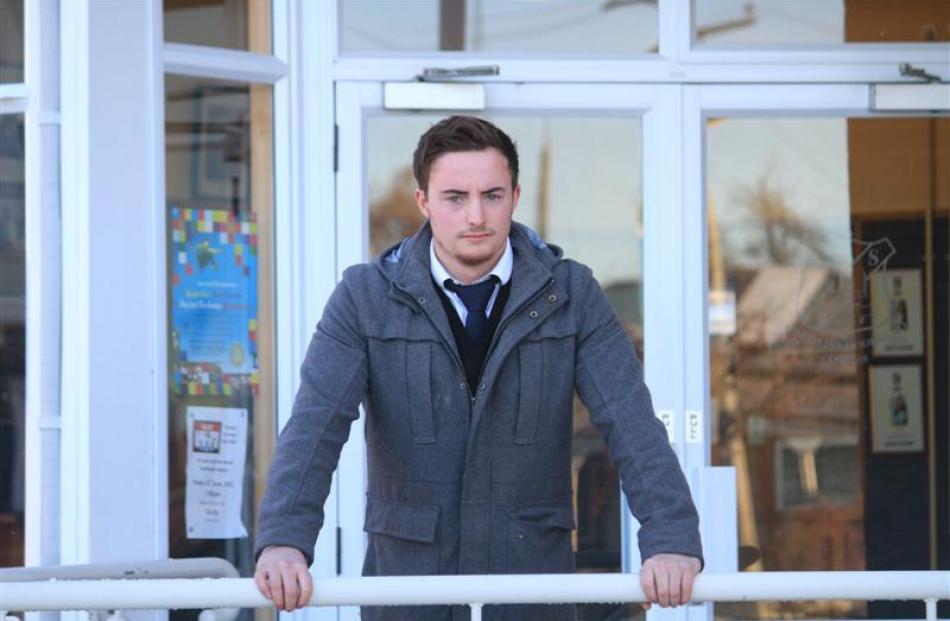 Year 13 Tokomairiro High School pupil Rowan Blackbourn (17), of Milton, will spend his school...