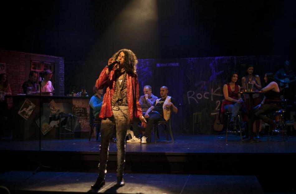 Young Queenstown musical talent Sam Maxwell leads a large ensemble in the latest original ''rock...