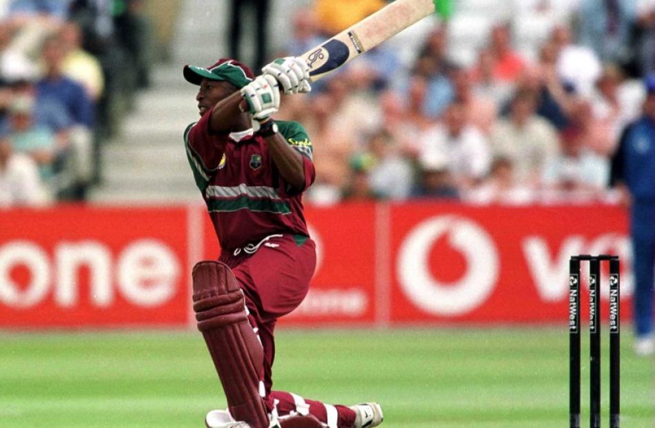 Franklyn Rose in action for the West Indies in 2000. Photo: Getty Images