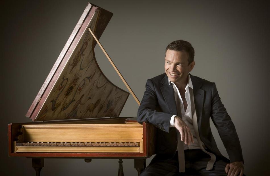 Internationally acclaimed harpsichordist Christophe Rousset. Photos supplied.