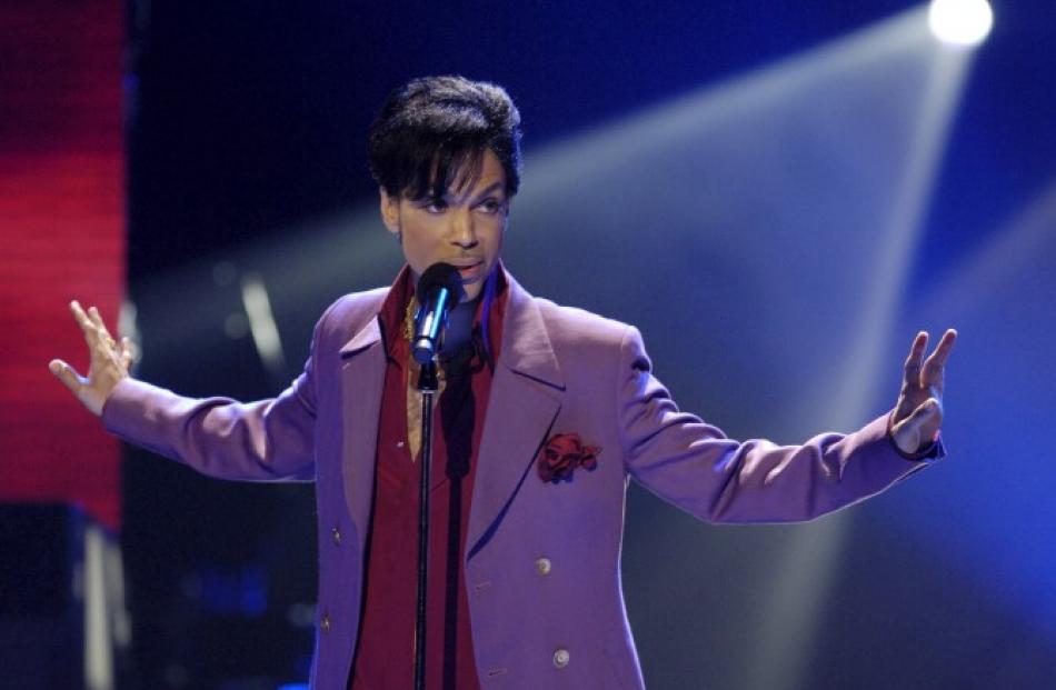 Prince performs during the 'American Idol' finale at the Kodak Theater in Hollywood in May 2006....