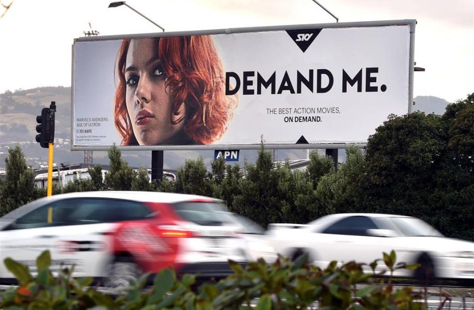 Rape Crisis says this Dunedin billboard on the corner of Andersons Bay Rd and the Southern...