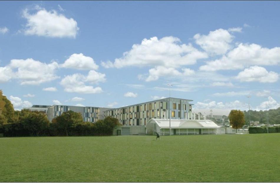 A preliminary drawing of the proposed $20million Otago Polytechnic hall of residence. Image...