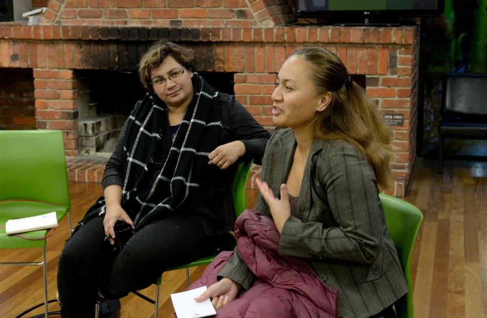 Metiria Turei (left) and Marama Davidson. Photo by Linda Robertson.