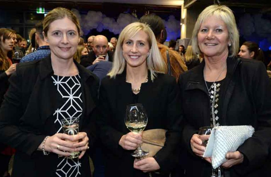 Natalie Cowie of North Taieri, Lucy Annan of Tarras, and Liz Chittock of Kaiwera.