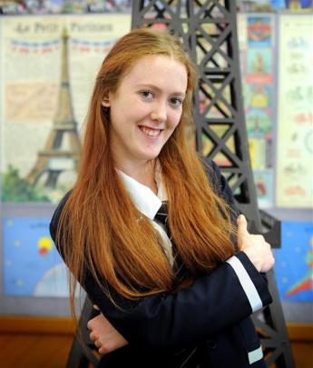 Otago Girls' High School pupil Laura Voight will be at the 100th anniversary commemorations of...