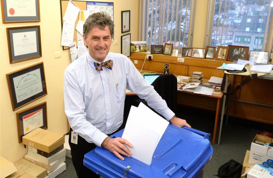 Prof Rob Walker, who is stepping down as head of medicine at the Dunedin School of Medicine, ...