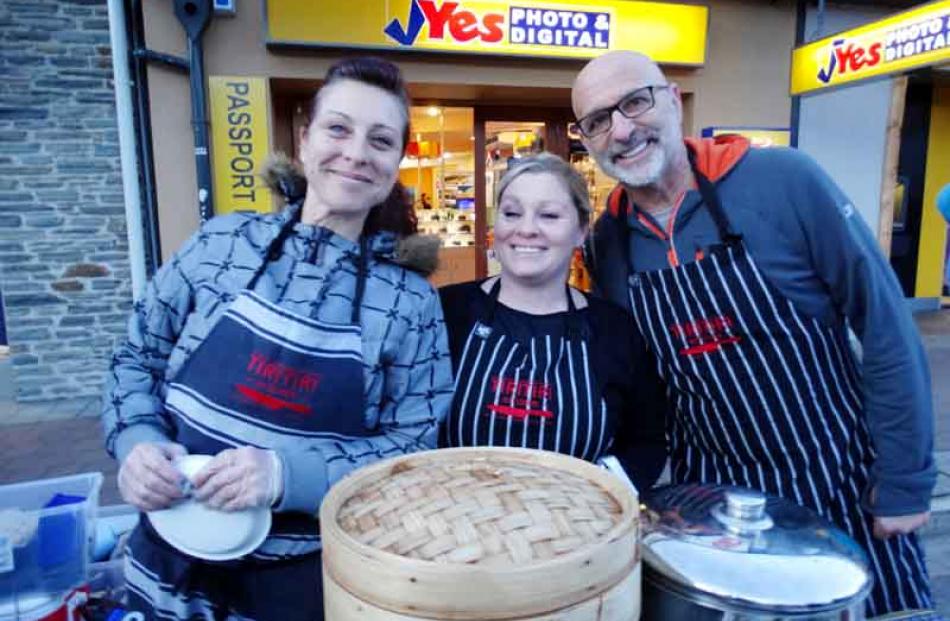 Tiffany Firth, Lisa Murphy, and Robin Brisker, all of Wanaka.