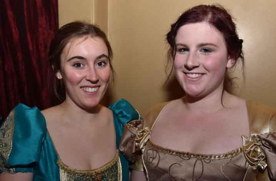 Eilish McIntyre (20), of Wellington, and Maddy Bowen (20), of Dunedin.
