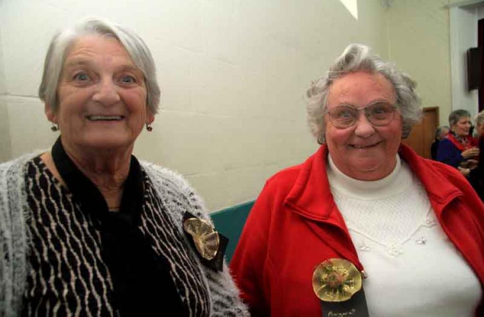 Marie Ormandy and Margaret Petrie, both of Oamaru.