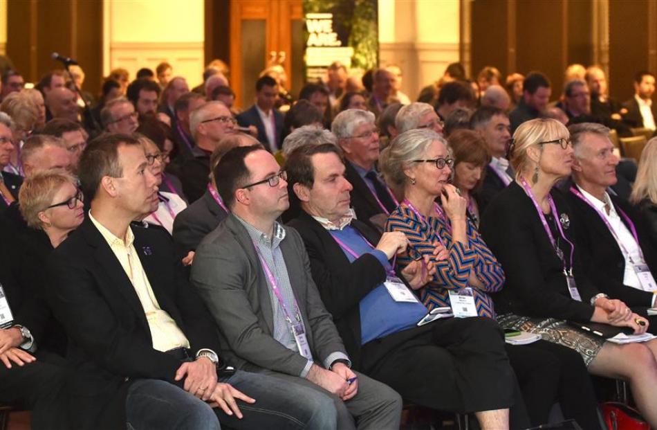 Taupo MP Louise Upston called for more women on New Zealand councils at the Local Government New...