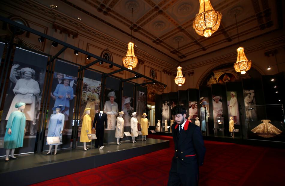 The exhibition at Buckingham Palace is one of three to be held. Photo: Reuters