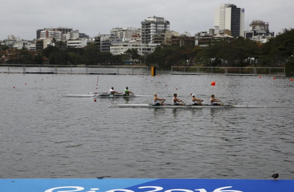The Olympic rowing venue. Photo: Reuters