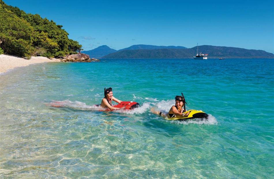 Snorkelling offers access to the amazing views underwater. PHOTO: TOURISM AND EVENTS QUEENSLAND