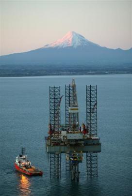 The hardware of the Taranaki oil and gas industry, offshore rigs and onshore processing stations.