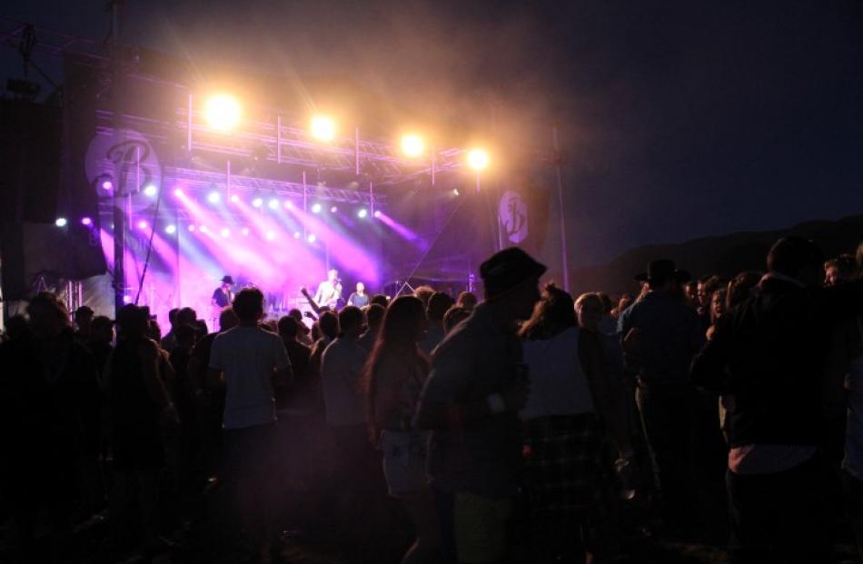 Police say the crowd at The Branding Music Festival have been well behaved. Photos: Margot Taylor
