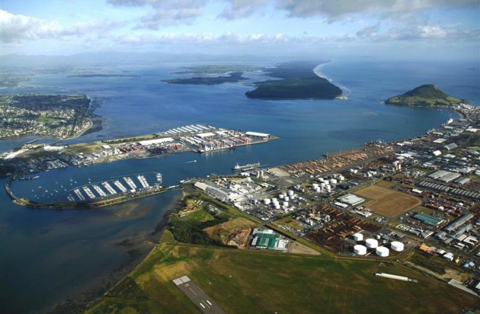 The Port of  Tauranga. Photo by Port of Tauranga.