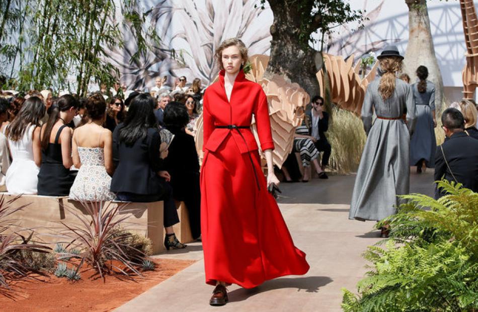 We made the five continents come to Paris," Dior CEO and Chairman Sidney Toledano said after the show. Photo: Reuters