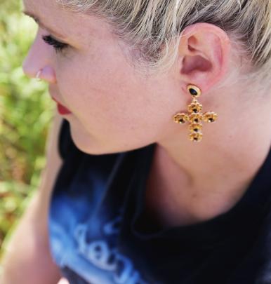 Cross earings $19.99 from Lovisa