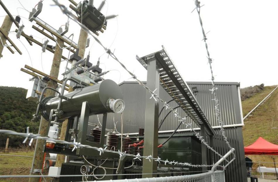 The Talla Burn power station was officially opened yesterday and has been named after the project...