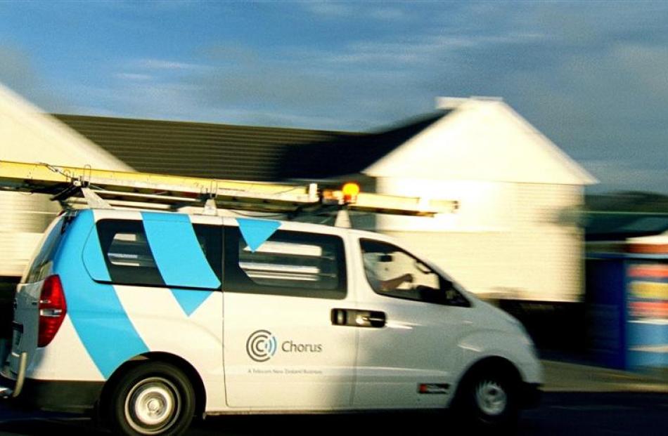 Chorus is singing a happy tune as it will be able to offer some customers a free optical-fibre...