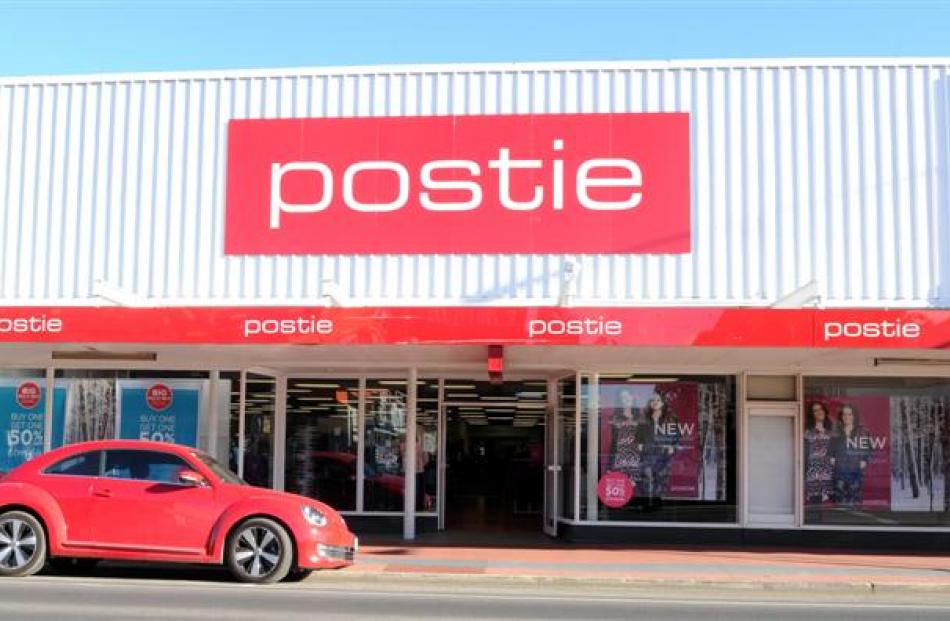 Postie Plus' 82 outlets across the country have been placed in voluntary administration; Mosgiel...