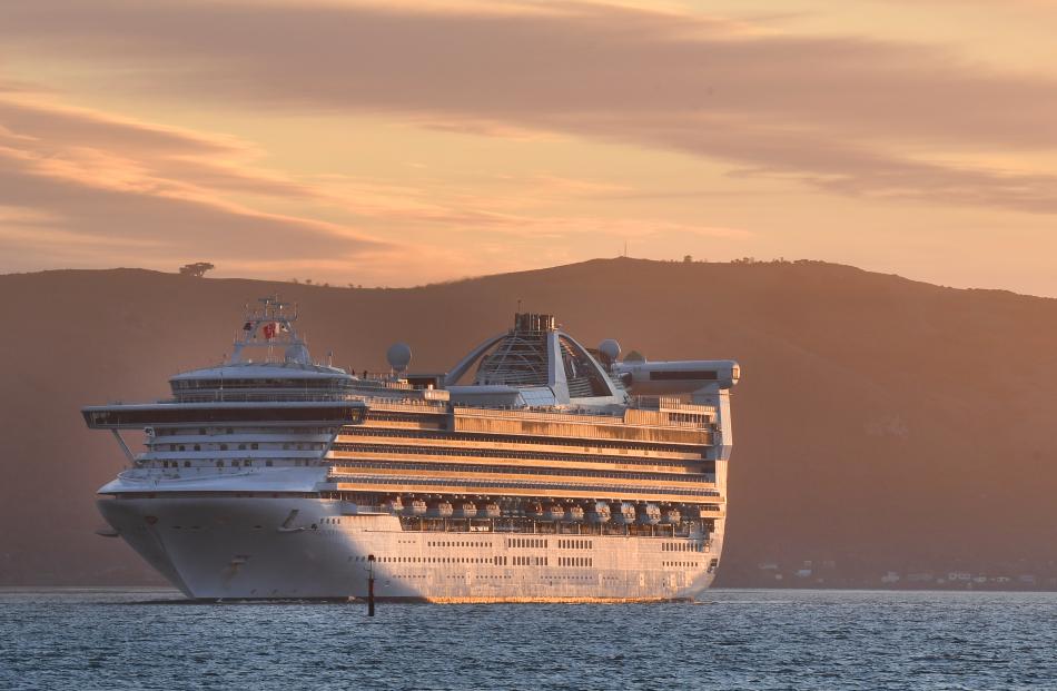 The Golden Princess cruise ship. Photo: ODT file