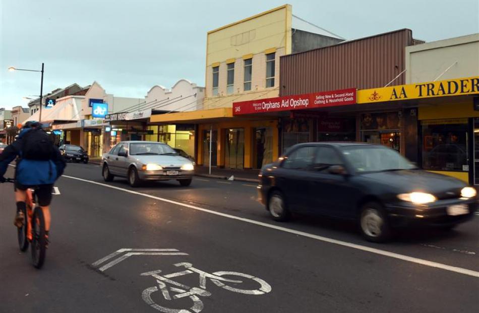 South Dunedin shops DTR, AA Traders and the Orphans Aid Opshop  are still under repair  after...