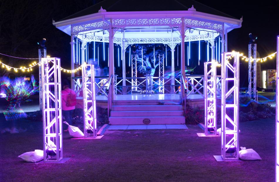 The Mainpower Light Festival runs from July 1-2. Photo: MainPower Light Festival