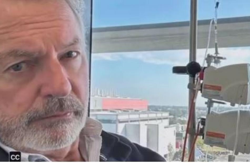 Sam Neill is undergoing treatment for his rare form of blood cancer. Photo: Instagram