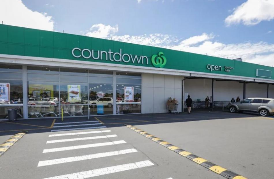 Eastgate Countdown. Photo: RNZ / Nathan Mckinnon