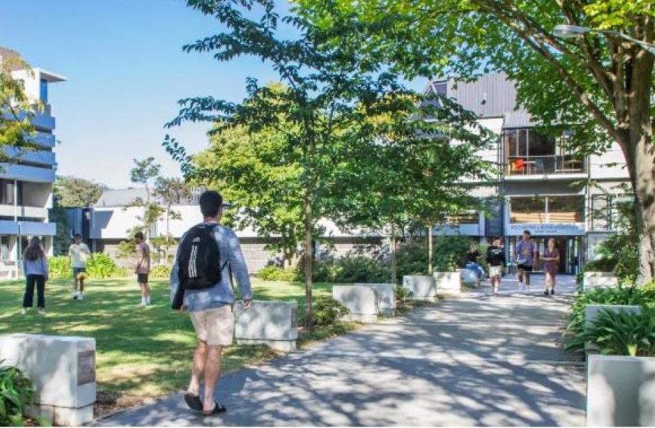 Canterbury University's halls of residence. Photo: Supplied / UC