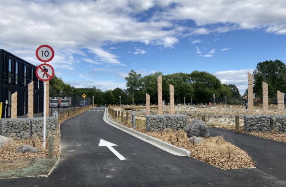 The new entrance to the reserve provides a more direct route to the main swimming area. Photo:...
