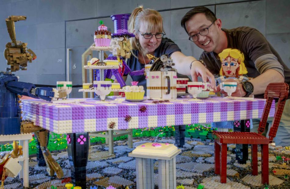 It’s Always Tea Time! by Centuri Chan and Wendy Graham is on display at the Central City library...