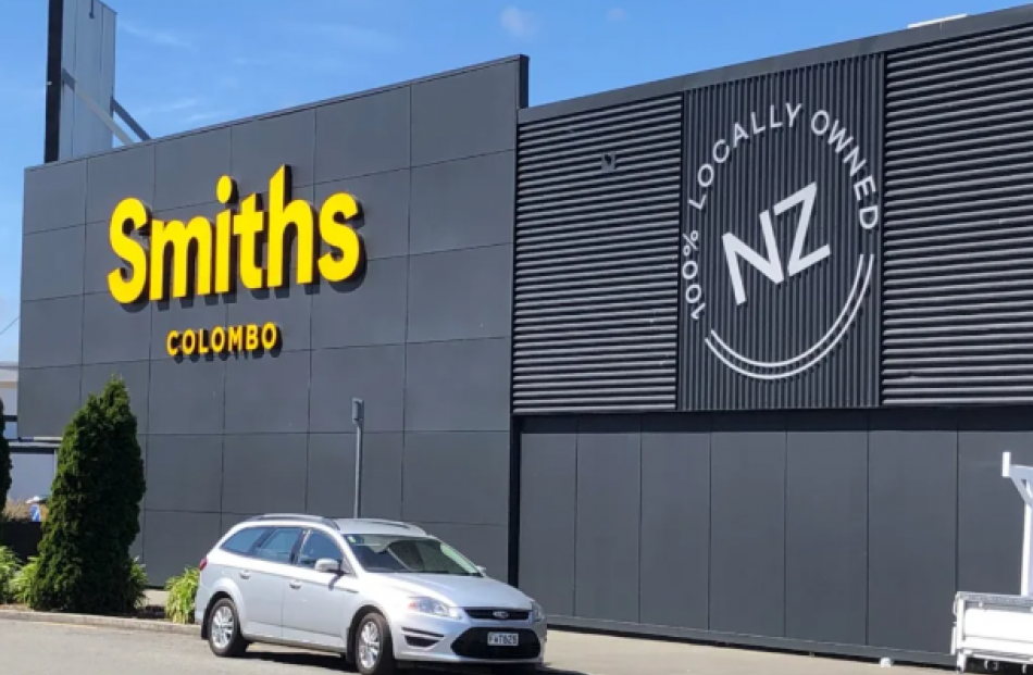 Smiths City's former flagship store in Christchurch. Photo: Supplied