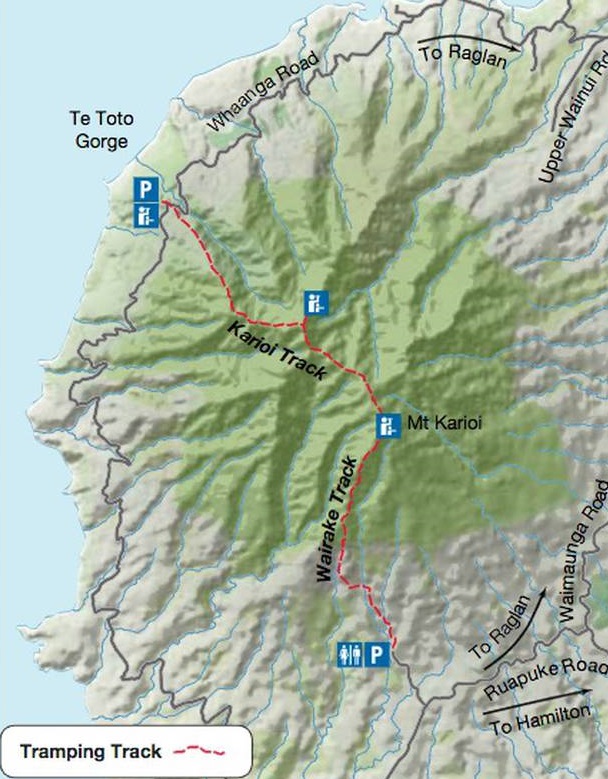The Kariori Track area. Image: supplied