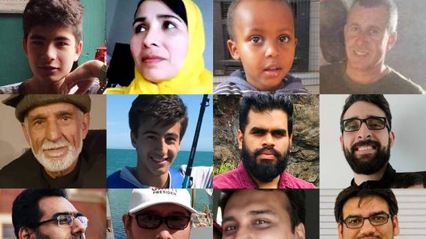 Fifty people have been identified as victims of the Christchurch attack. Photos: Supplied